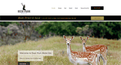 Desktop Screenshot of deerparkmotorinn.com.au