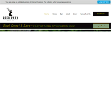 Tablet Screenshot of deerparkmotorinn.com.au